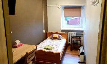 Фото номера Одноместный номер с общей ванной комнатой Хостелы Cinema Hostel г. Järvakandi 9