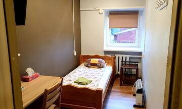 Фото номера Одноместный номер с общей ванной комнатой Хостелы Cinema Hostel г. Järvakandi 5